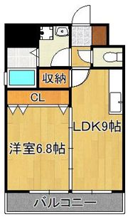 メゾンドポラリスの間取り画像