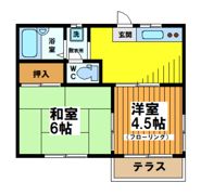 ヴィラ浜田山の間取り画像