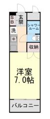 ERライフ王子公園の間取り画像