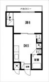 コーポ常徳の間取り画像