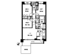 エスティメゾン巣鴨の間取り画像