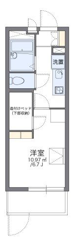 レオパレス阪急塚口の間取り画像