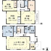 桜丘4丁目住宅の間取り画像