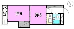 第91杉フラットの間取り画像
