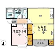 ツインハウス木村 Aの間取り画像