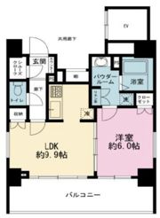 GENOVIA浅草橋green veilの間取り画像