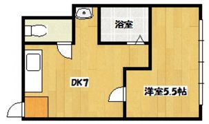 サンシャイン舟入本町の間取り画像