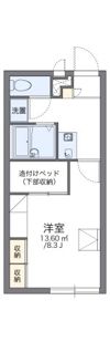 レオパレスシャルムの間取り画像