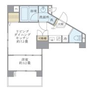 アールプライム大手町の間取り画像