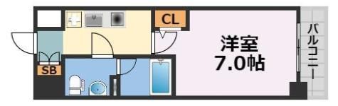 ルクレ新町レジデンスの間取り画像