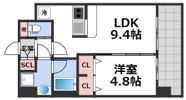 プレジオ布施ASIANの間取り画像