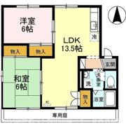 セントラルハイツ今村 A棟の間取り画像