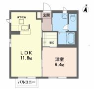 シャーメゾン青葉Ⅰの間取り画像