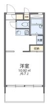 レオパレス田園の間取り画像