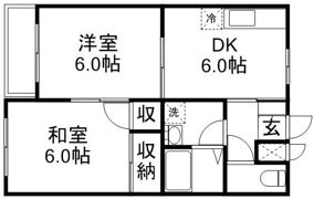 アベニュー城山A棟の間取り画像