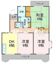 グランドゥール芹が谷の間取り画像