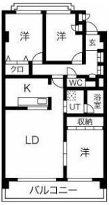 ガーデンコート元八事の間取り画像