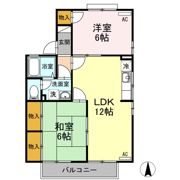 エスポワール34 F棟の間取り画像