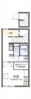 レオパレスフォ－レストⅡの間取り画像