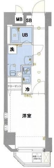 GENOVIA田端green veilの間取り画像