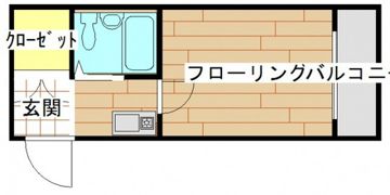 CreeK Kawaramachiの間取り画像