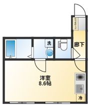 パインポルテ国立の間取り画像