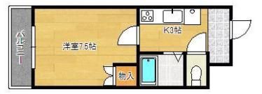 オリエンタル小倉南壱番館の間取り画像