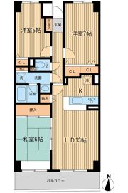 プロスペクト浦和常盤の間取り画像