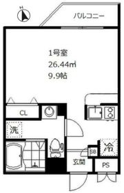 CREAL常盤台の間取り画像