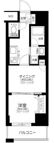 日神デュオステージ浅草の間取り画像
