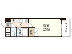 リバーメゾン横川の間取り画像
