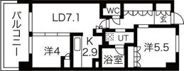 アーバンパーク淡路の間取り画像