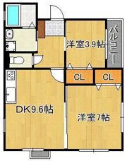 メゾン高田IIの間取り画像