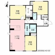 エミネンス若葉の間取り画像