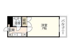 リバージュ山下の間取り画像