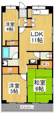 ソレイユ久保の間取り画像