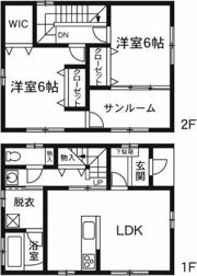 カーサ C棟の間取り画像