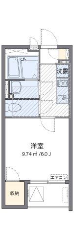 ミランダオカムラハイツ4の間取り画像