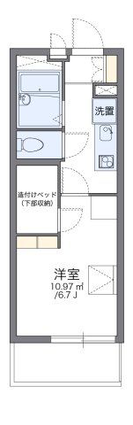 レオパレスサンライズ船橋の間取り画像