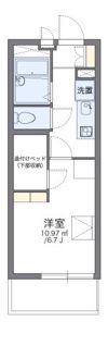 レオパレスサンライズ船橋の間取り画像
