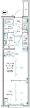 CREATIF西池袋の間取り画像