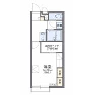 レオパレスガーデンハイツ富田の間取り画像