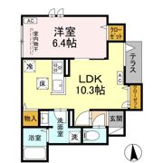 グラナーデ大和町の間取り画像