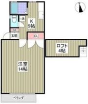 ユニオンⅡAの間取り画像