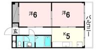 コーポ永田の間取り画像