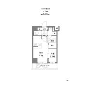 ラグゼナ錦糸町の間取り画像