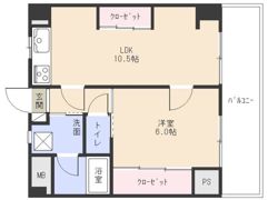 リヴァク栗東の間取り画像