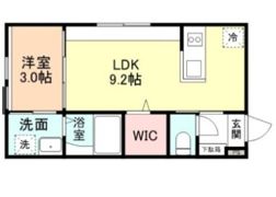 富山市向新庄町4丁目アパートA棟の間取り画像
