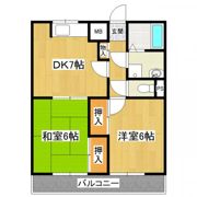 水井マンションの間取り画像