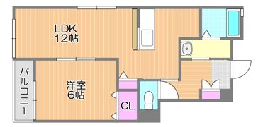 アルファ上東の間取り画像